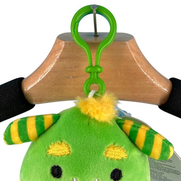 Squishmallow Callum the Monster Halloween Plush Stuffed Animal with Clip 3.5” - Picture 2 of 11